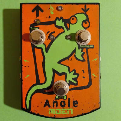 Moen MO-LP Anole true bypass A/B looper (tuner out, master bypass) w/box & manual image 1