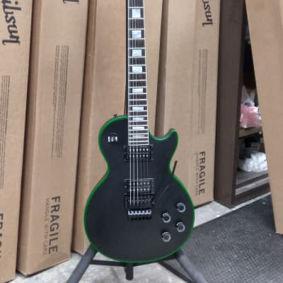 Gibson Les Paul Axcess Custom Green Widow in Satin Black w/Full Warranty! image 2