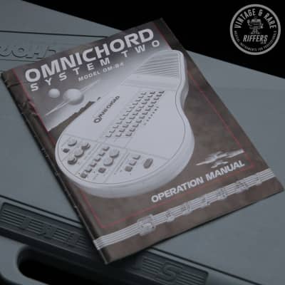 *Serviced* Suzuki Omnichord System Two Model Synthesiser OM-84 | inc. Original Box, Packaging, Manual, Cloth and Power Supply | 1980s Synthesizer Digital Synth OM84 | All Original image 14