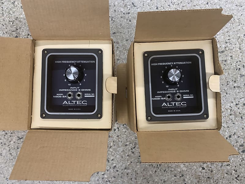 Altec Lansing N809A Vintage High Frequency Attenuator Reverb