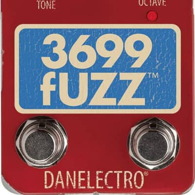 Danelectro 3699 Fuzz Vintage Fuzz/Octaver Pedal image 1