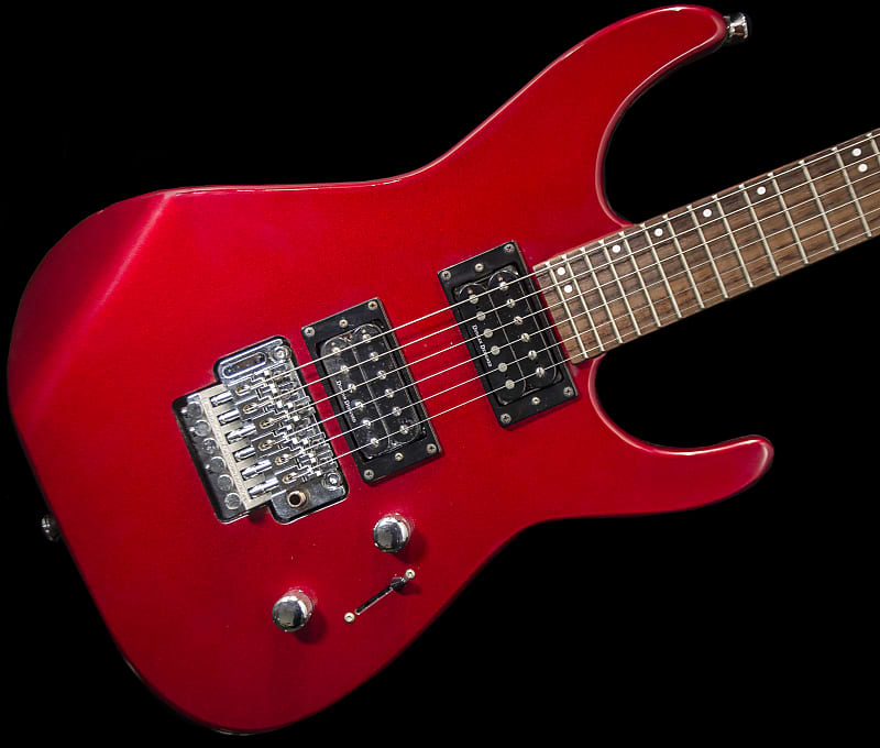 Jackson DX10 Electric Guitar Floyd Rose 2000 Rose Red w/ Hard | Reverb