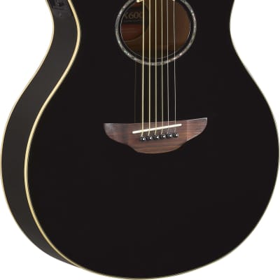 Yamaha APX600 Acoustic/Electric Cutaway Thinline Black for sale