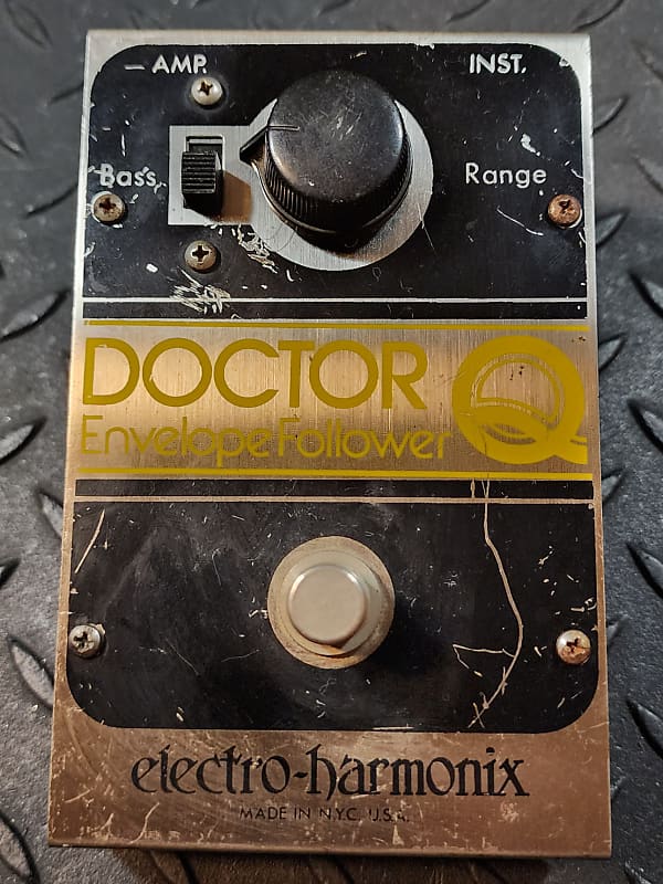 Electro-Harmonix Doctor Q Envelope Filter Follower 1976 Missing Battery  Door Vintage Auto Wah Bass Vintage Dr
