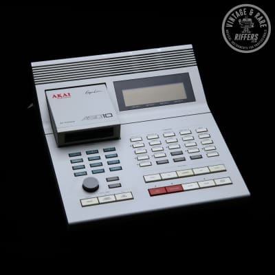 *Upgraded* Akai Professional Roger Linn ASQ10 Midi Sequencer with Vimana 3.15B5 | ASQ-10 Vintage Advanced Hardware Sequencer from the 80s | White | MPC60 without pads, 110v US