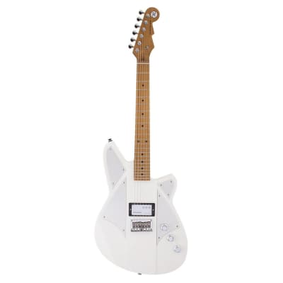 Reverend Signature Series Billy Corgan Electric Terz Guitar (Satin Pearl White) image 1