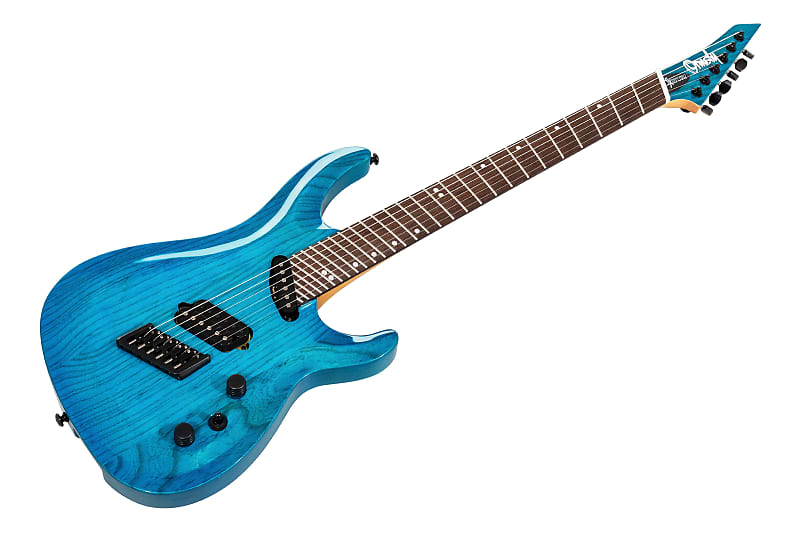 Ormsby SX Carved Top GTR6 (Run 10) Multiscale - Maya Blue Candy Gloss image 1