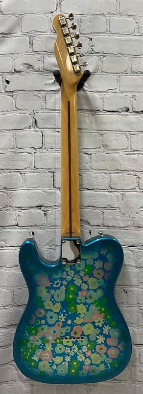 Fender 2008 Made in Japan Blue Flower Telecaster with case - Paisley Like