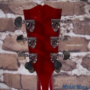 2017 Gibson Memphis ES-335 Block Semi-Hollow Electric Guitar Cherry 7755 w/OHSC +COA image 5