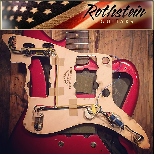 NEW Rothstein Prewired Jazzmaster Wiring 1958 Vintage Fender Repro