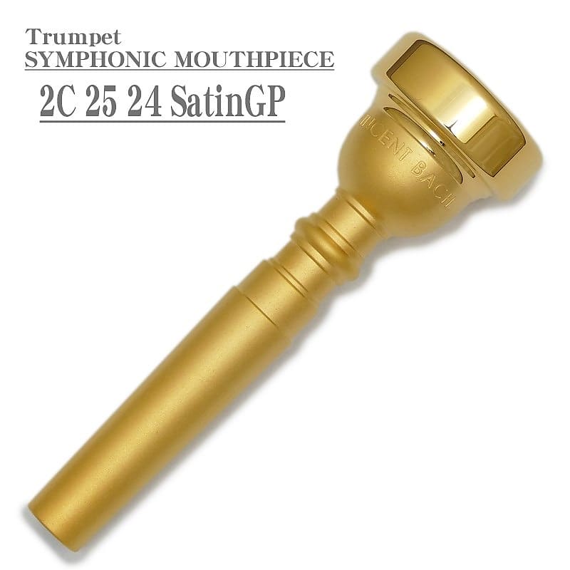 Bach SYMPHONIC MOUTHPIECE 2C 25 24 SGP Trumpet Mouthpiece | Reverb