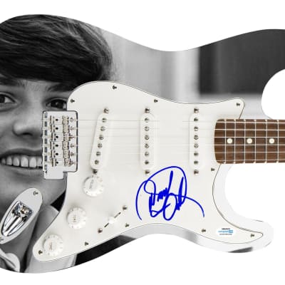 Donnie Osmond Autographed Signed 1/1 Custom Graphics Guitar ACOA for sale