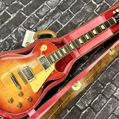 Gibson Custom Shop 1959 Les Paul Standard VOS Washed Cherry Sunburst New Unplayed Auth Dlr 8lb 15oz #946 image 2