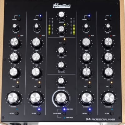 Amazon | Headliner R4 4チャンネルアナログロータリーDJ