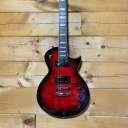 ESP LTD EC-256 Red Flamed Top Electric Guitar w/ Gig Bag