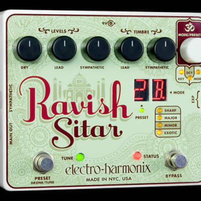 Electro Harmonix RAVISH SITAR image 1