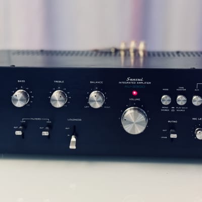 SANSUI AU-α707XR Integrated Amplifier in Very Good Condition | Reverb