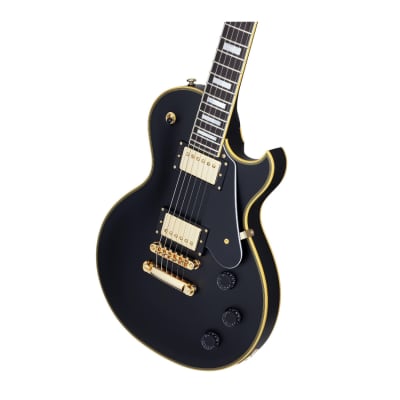 Schecter 6 String Right-Handed Solo-II Custom Solid Body Electric Guitar, (Aged Black Satin) image 4