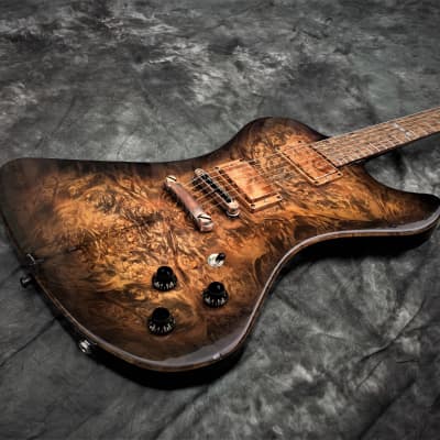Phoenix Custom Guitar Cocoa burst/blk Artisan Handcrafted Black Diamond US image 1