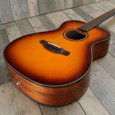 Crafter HT-250/TS Orchestral Steel String Acoustic Guitar, Tobacco Sunburst image 6