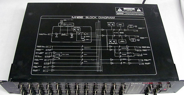 Roland M-12E 12-Channel Line Mixer image 2