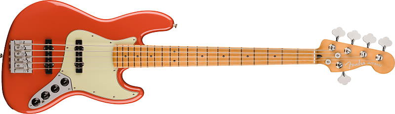 FENDER - Player Plus Jazz Bass V Maple Fingerboard Fiesta Red - 0147382340