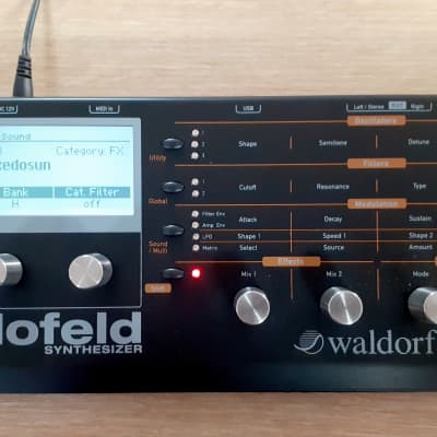 Waldorf Blofeld Desktop Black digital synthesizer