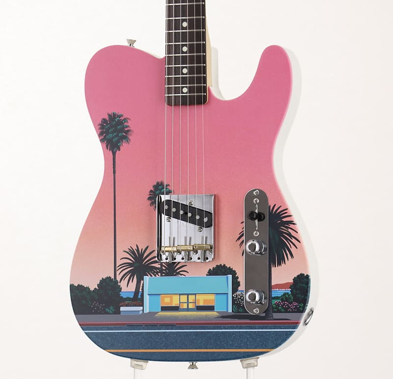 Fender Made in Japan Art Canvas Esquire Hiroshi Nagai No2
