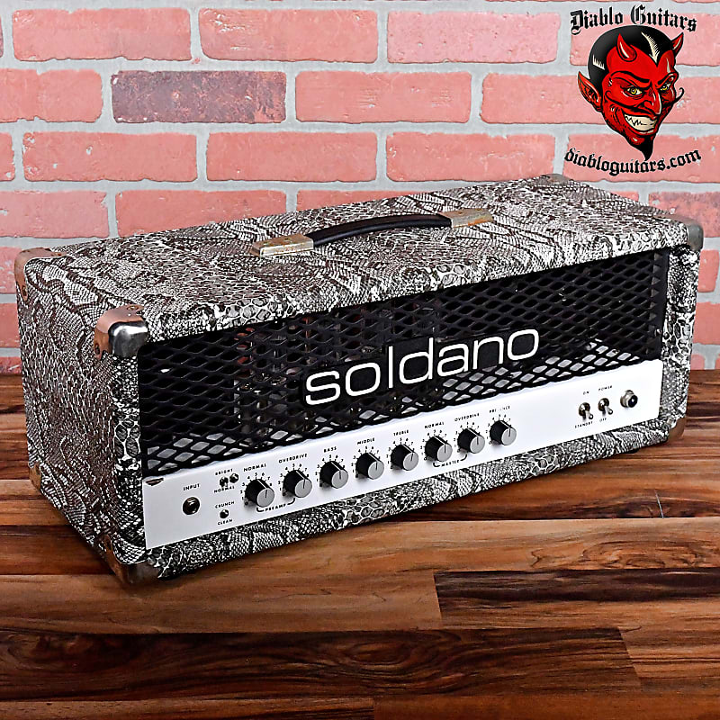 Soldano Super Lead Overdrive SLO-100 w Selectable Bright Cap