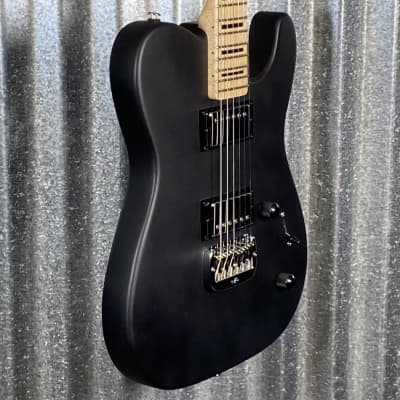 G&L USA BTO ASAT HH RMC Jet Black Frost Guitar & Bag #0078 image 6