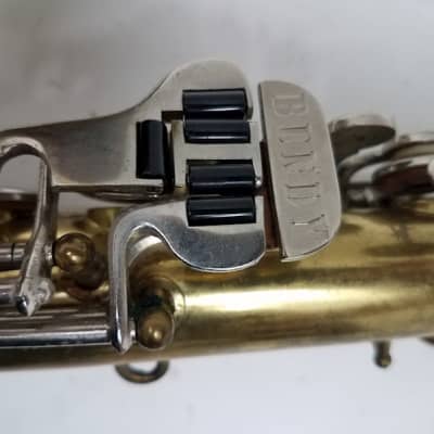Selmer Bundy Alto Saxophone Brass, USA, Good Condition, with wear image 7