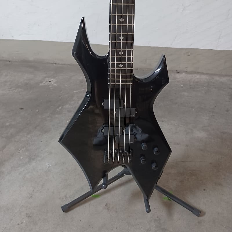 Bc Rich Warlock Nt 5 String Emg P5 Pickups Neck Through Reverb