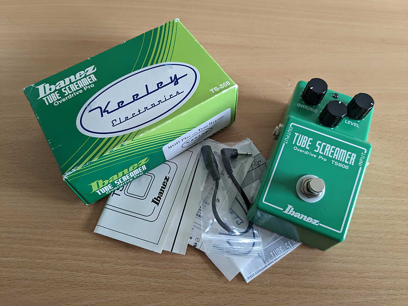 Keeley TS808 Tube Screamer w/ Keeley Mod Plus