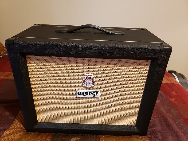 Orange PPC112 60-Watt 1x12" Guitar Cabinet 2010s - Black | Reverb