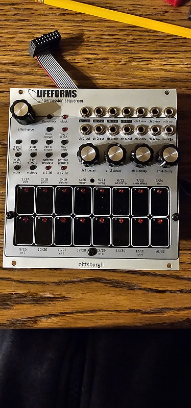 Pittsburgh Modular Lifeforms Percussion Sequencer