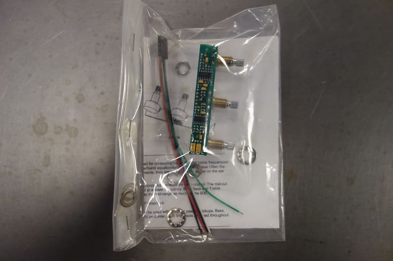 EMG B64EQ (3 Band Bass Equalizer) NOS Reverb