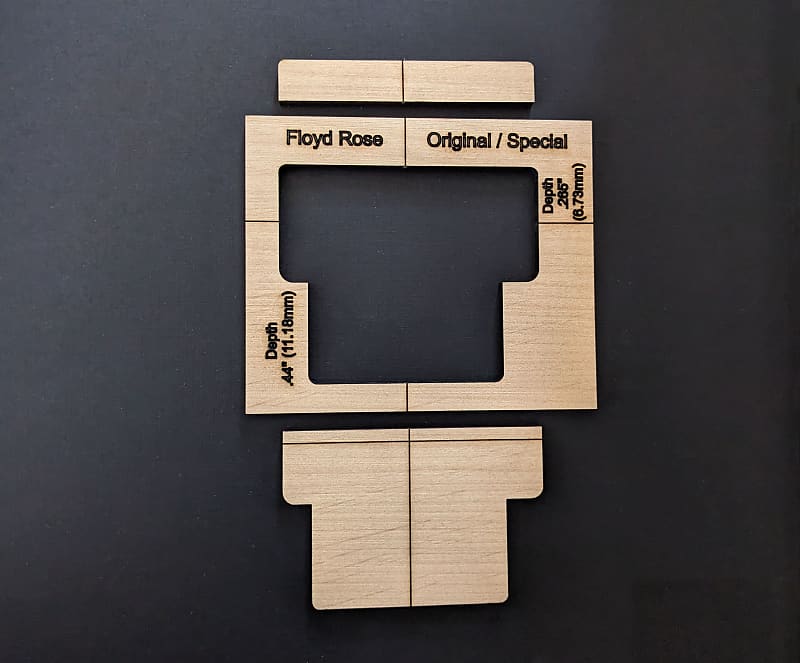 Guitar routing template -  Canada