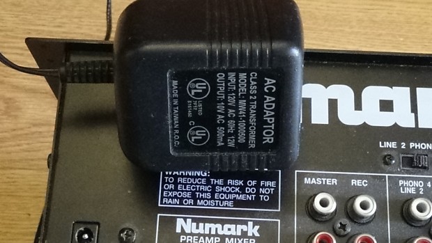 Numark DM1002X DJ Turntable Mixer with Phono Preamps | Reverb
