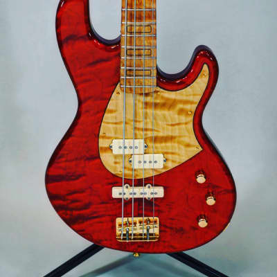 Ruokangas Guitars Steam Deluxe  2021 Old Red image 1