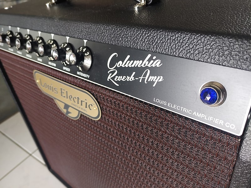 Louis Electric Columbia Reverb, Mint in Box with Alnico Gold, Reverb