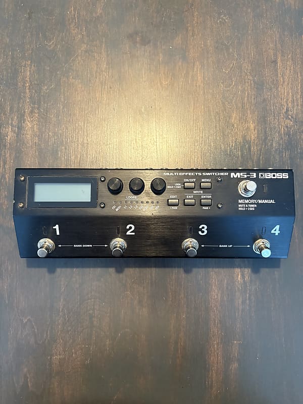 ギター BOSS MS-3 Amazon.com: Boss MS-3 Multi Effects Switcher : Musical