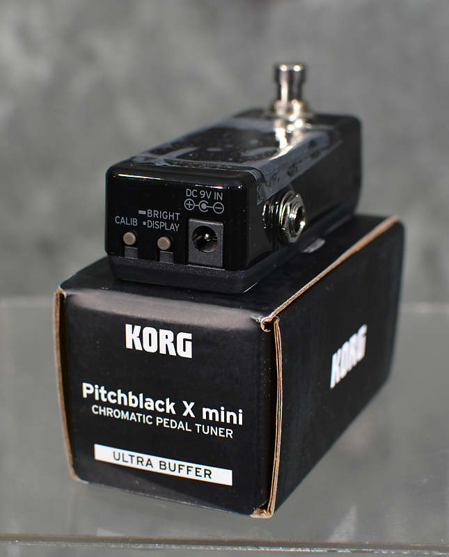 ギター KORG Pitchblack X mini Ultra Buffer Pitchblack X Mini Pedal Tuner