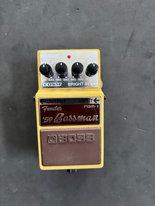 BOSS FBM-1 Fender Bassman 連休特価 Boss FBM-1 Fender '59 Bassman Pedal | Sweetwater