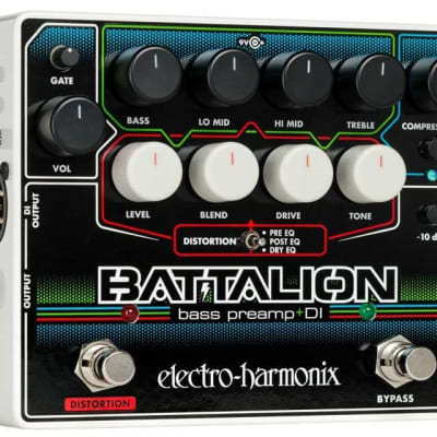 Electro-Harmonix Battalion Bass Preamp & DI Pedal for sale