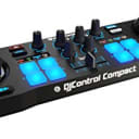 Hercules DJ Control Compact super-mobile USB Controller with 8 Trigger Pads and 2 Virtual Turntable Decks