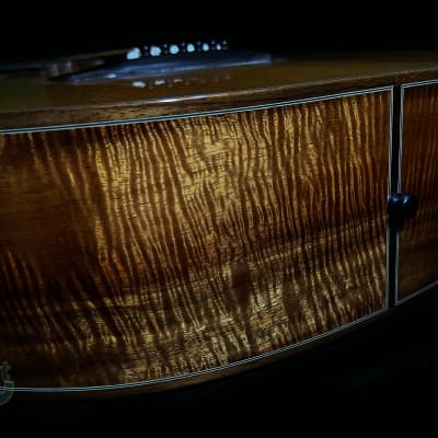 Grimes Custom Keola Beamer Double Hole Koa/Adirondack Steel String Acoustic Gtr w/Calton Case—MINT image 4