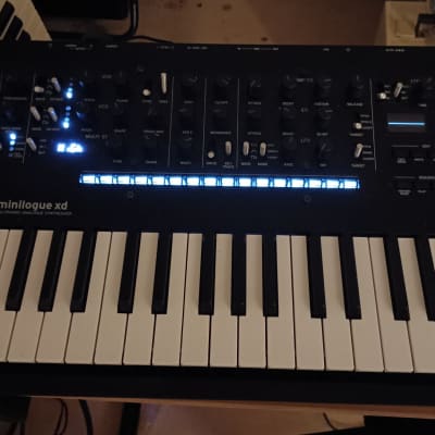 Korg Minilogue XD 2019 Present Black Reverb