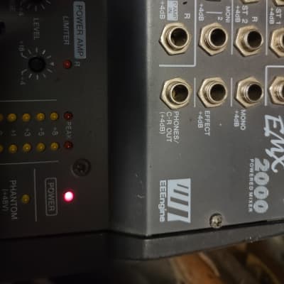 Yamaha  EMX 2000 Powered mixer  Late 80'mid 199 Grey & black image 12