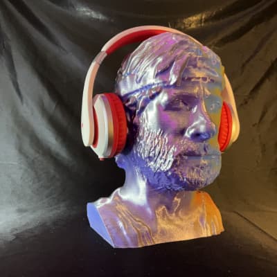 Psychedelic Chuck Norris Headphone Stand! Headset Hanger Rack, Walker Texas Ranger Lone Wolf McQuade for sale