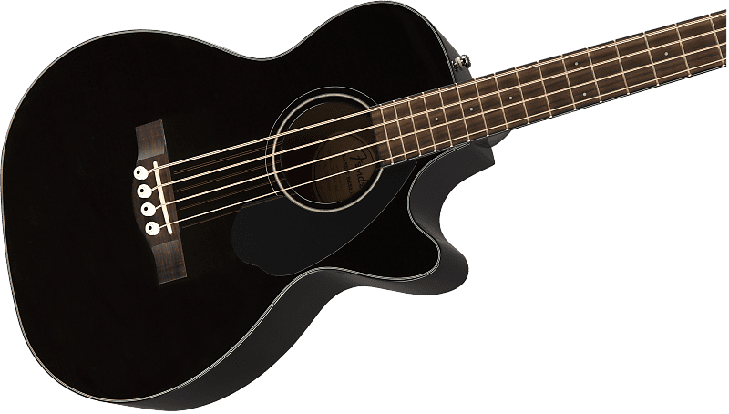 Fender CB-60SCE Bass Laurel Fingerboard Black image 1